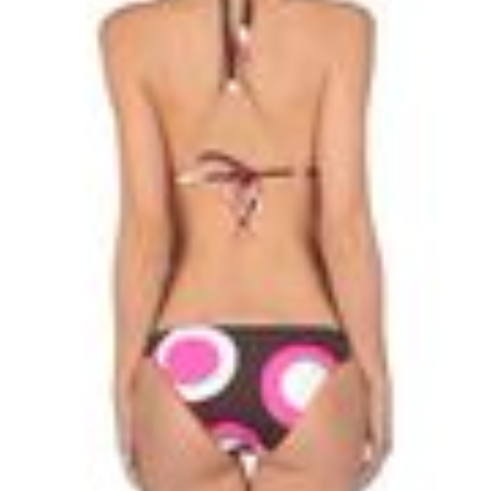 NWT Domani Luxury Bikini Swimwear Bikini Blue/Blk